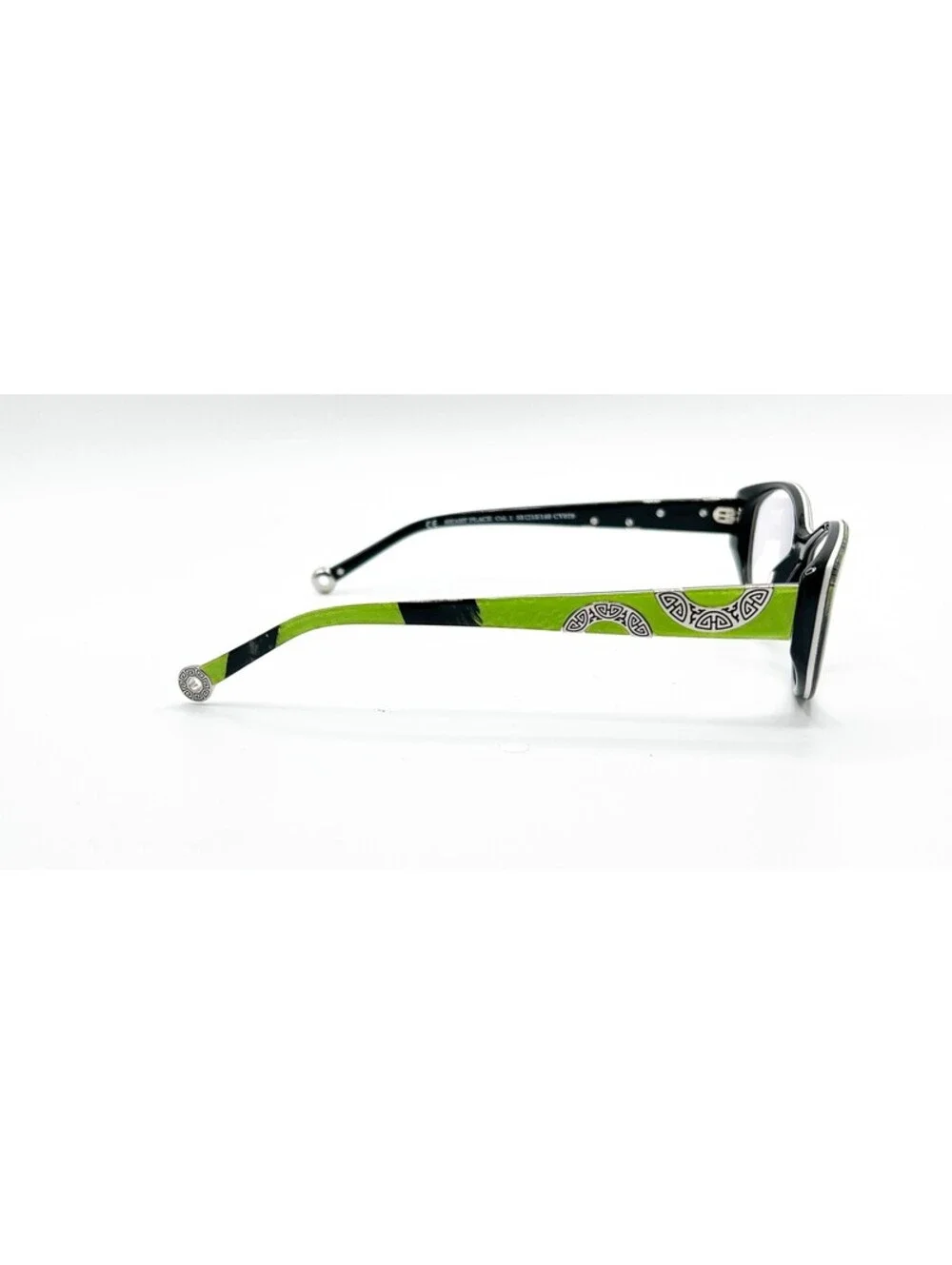 Coco Song Heart Place Col.1 Polished Black/Green Authentic Eyeglasses 53-15-140